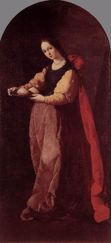 ZURBARAN  Francisco de St Agatha